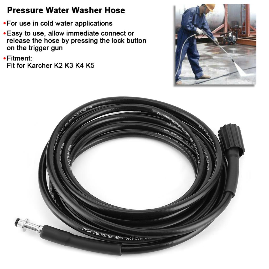 Hochdruckreiniger-Schlauchrohr, Wasserrohr-Reinigung, passend für Karcher K2 K3 K4 K5