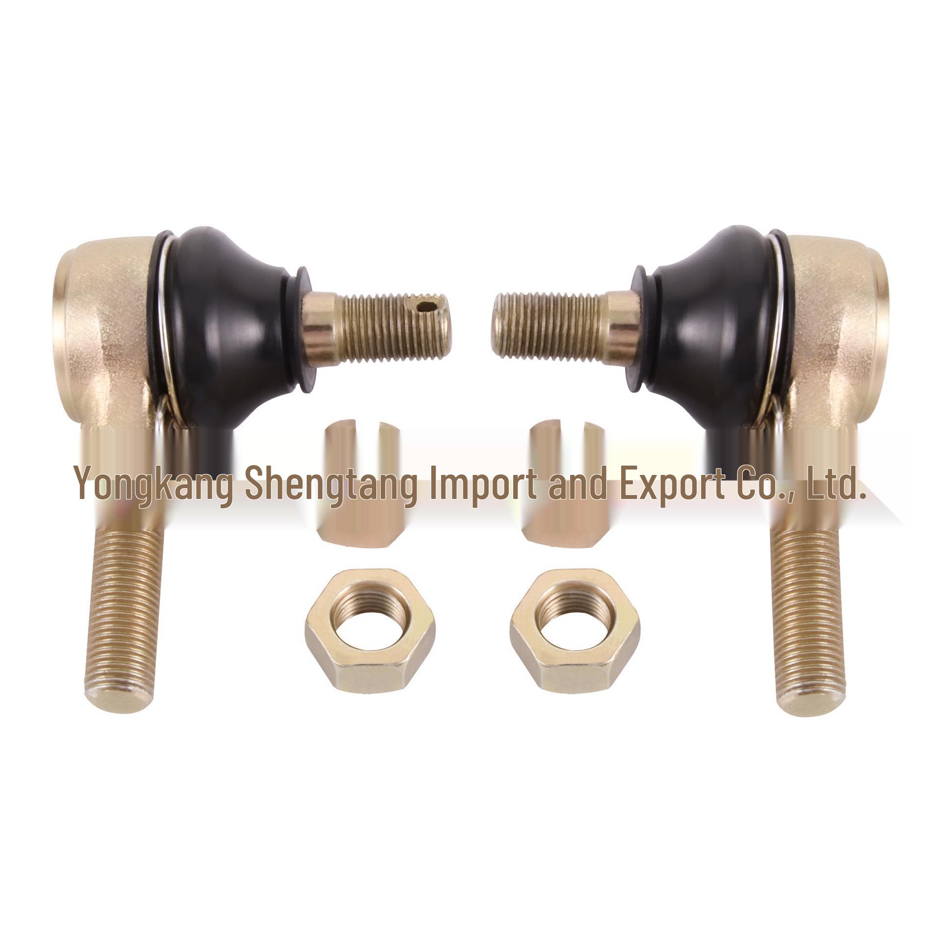 GOOFIT Ball Joint & Tie Rod End (12mm) with Nut Adapter for Go-kart ATV Tomberlin