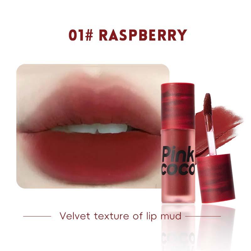 

Матовый многофункциональный крем для губ и щек, Матовый блеск для губ Sunset, Помада цвета бледной розы, Низкопигментированная глина для губ 01 #