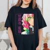 2026 New Demon Slayer Mitsuri Kanroji Love Hashira Graphic‑Print Unisex Crew‑Neck T‑Shirt, Anime Fan Gift Option T-shirt