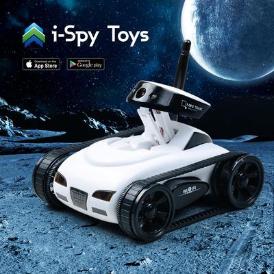 Wifi Mobile Phone Remote Control Four-channel Real-time Transmission Camera Small Tank Crawler Walking
