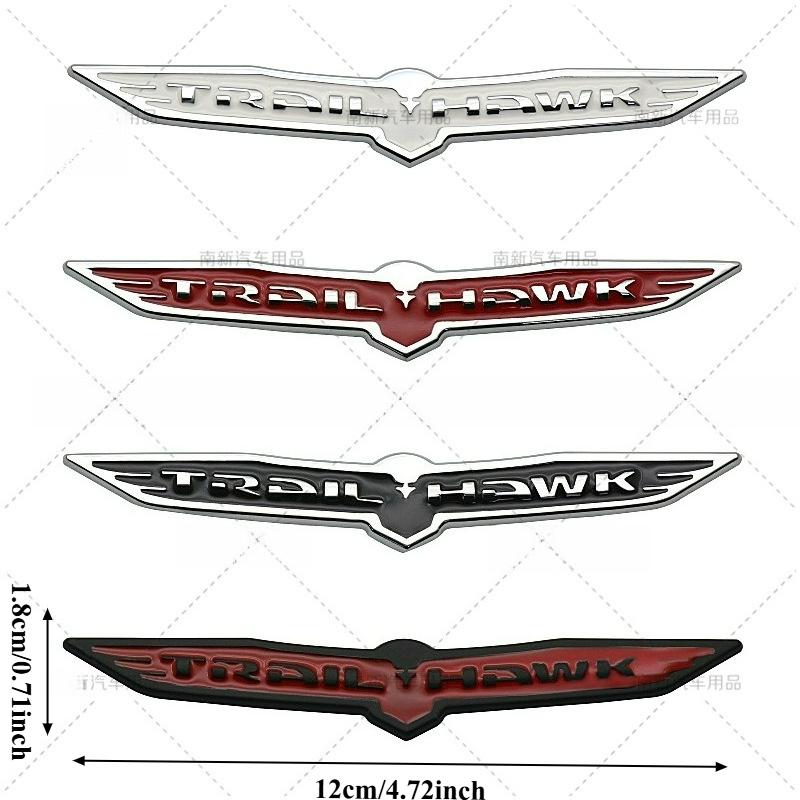 High-quality Modification 3D Metal Car Side Fender Rear Trunk Emblem Badge Stickers Car Decoration Accessories