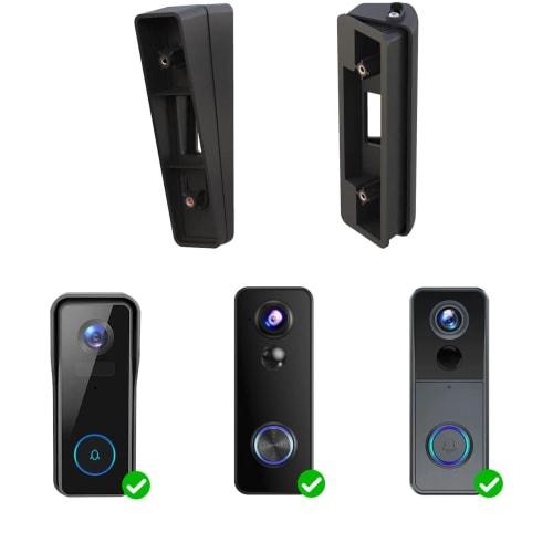 

Video Doorbell Angle Bracket, Adjustable Mount, 8 Degrees Up/Down, 15-50 Degrees Left/Right
