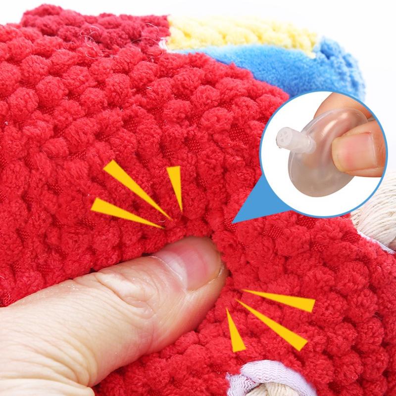 Dog Toy Chew Artificial Plush Parrot Sounding Bite-resistant Puppy Toy Teeth Cleaning Training Interactive Dog Toy Supplies