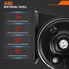 Pair of 12V 120db Twin Tone Snail Horn For Volvo V40 V70 S60 S90 XC40 XC60 XC90 OE# 30796897