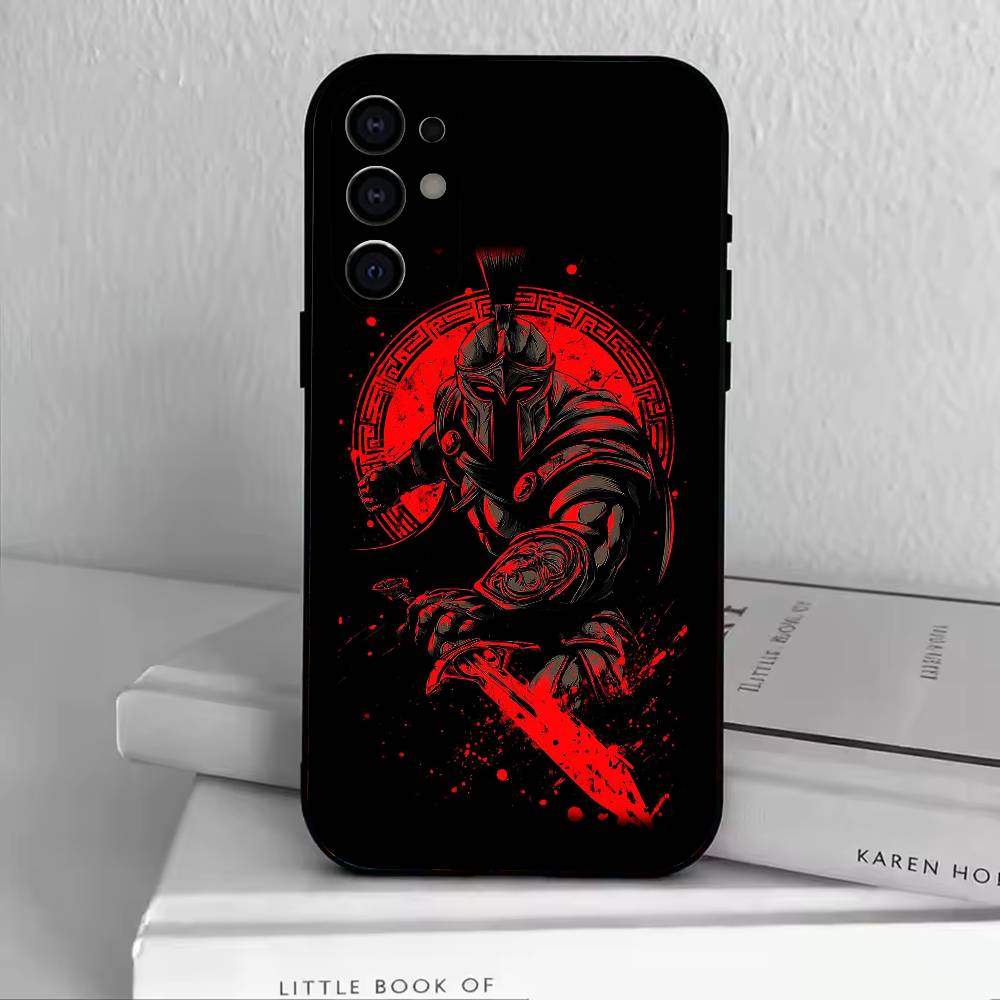 

G-Gladiator B-Black Phone Case Black Silicone Soft For Samsung S25,S24,S21,S22,S23,S30,Ultra,S20,Plus,Fe,Lite Samsung S30plus5G