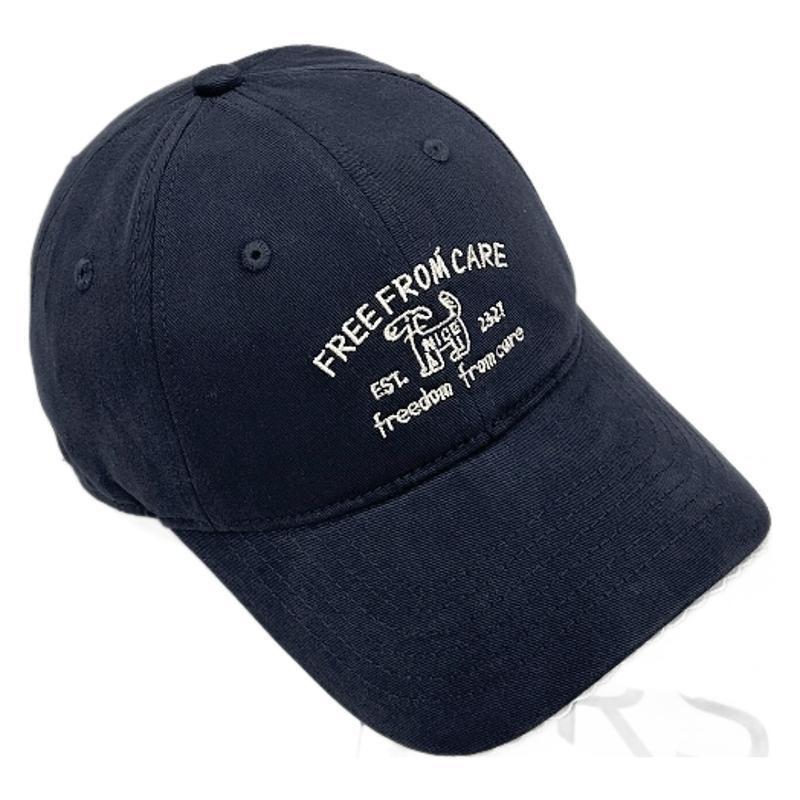Spring and summer simple lace letter embroidery baseball cap versatile face small soft top curved brim cap
