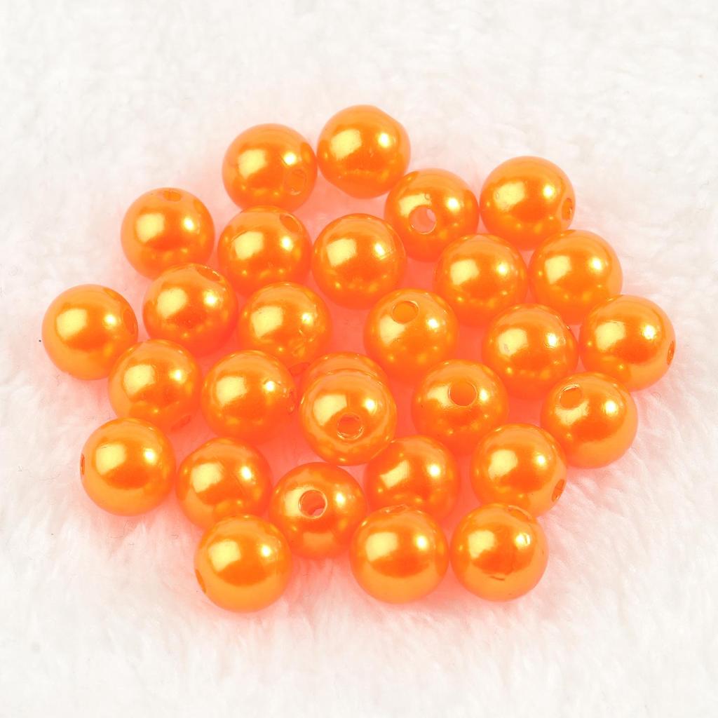 4mm 6mm 8mm 10mm Mărgele acrilice rotunde în mai multe culori Imitație de perle margele distanțare libere pentru realizarea de bijuterii artizanat manual