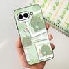 For Google Pixel 9a 9 Pro Phone Case Cool Cartoon Cat Painting Soft Slim Clear TPU Rubber Silicone Back Cover For Google 9 9Pro