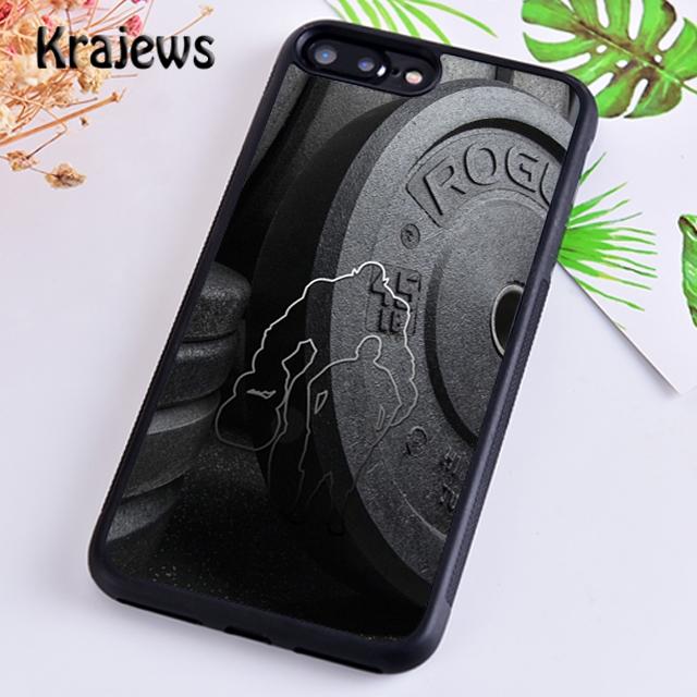 Krajews Workout Motivation Fitness Gym Quotes Phone Case For iPhone 17 Air 16 15 14 Plus 11 12 13 Pro Max Coque