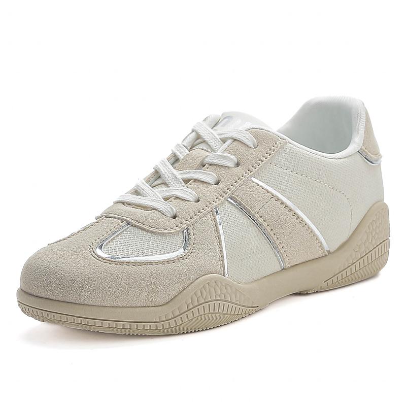 Luxury Designer Brand Women's Shoes Spring New Flat Casual Shoes PU Leather Breathable Fabric Comfortable Fashion Sneakers