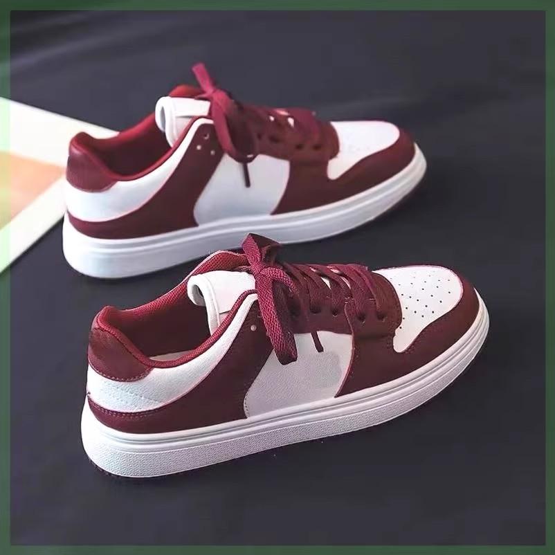 

Autumn and winter red shoes, real soft leather women s shoes, little white shoes 2025 new spring popular red shoes niche versatile 35