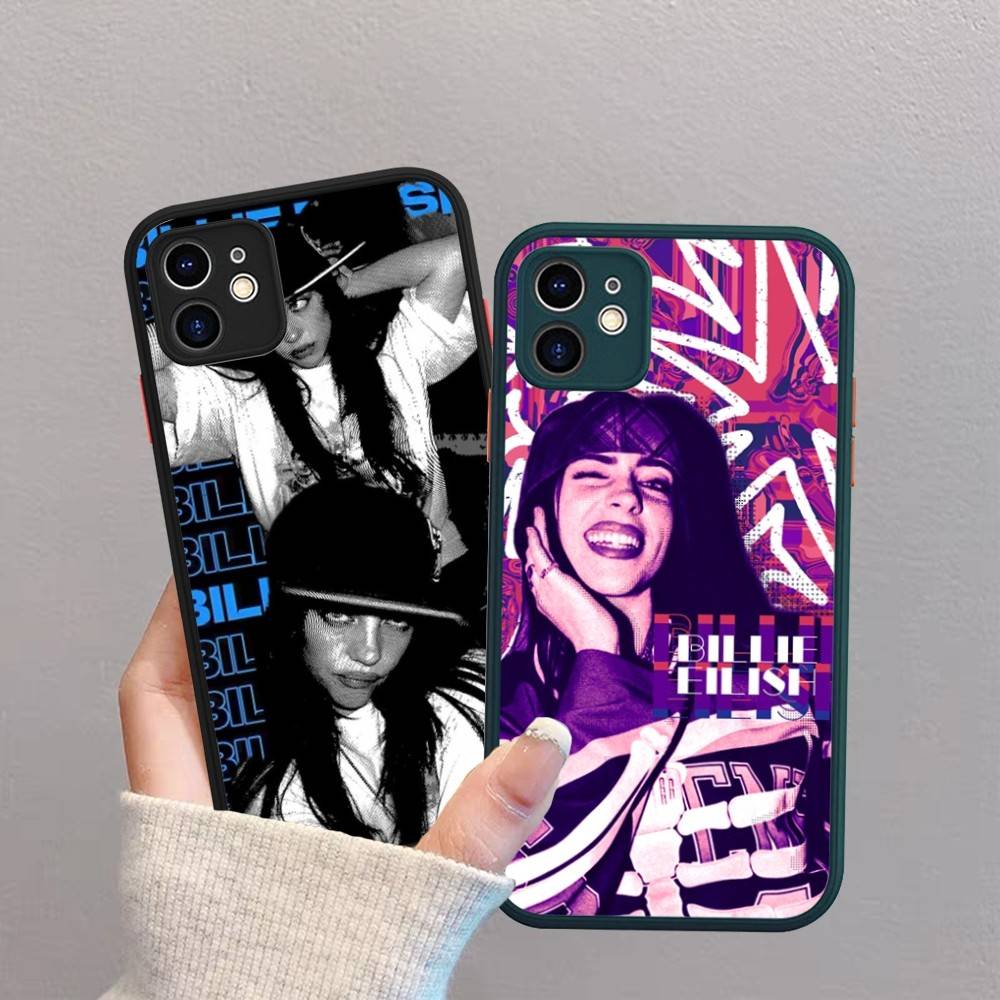 Pop Singer B-Billie Matte Protective Case For IPhone 16 15 14 13 12 11 Pro Max X XS MAX Protection Case
