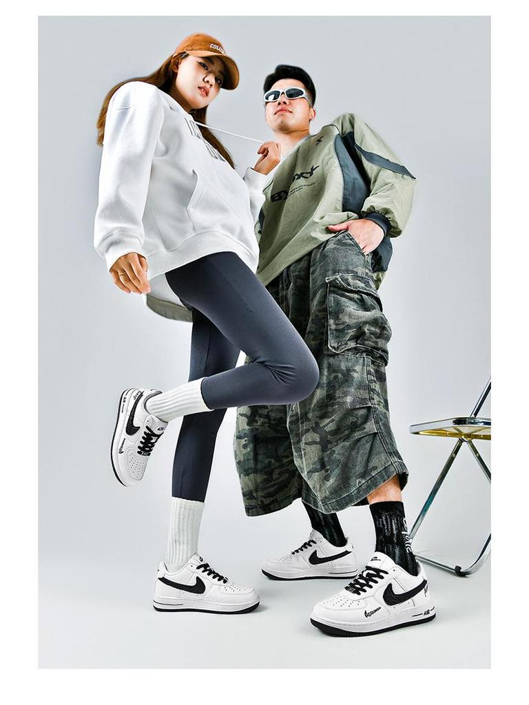 2025 Air Force 1: Men's White Sneakers, Youth & Women's Platform Casual AJ Sports Shoes