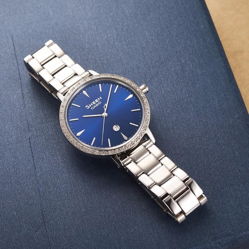 Casio Women's SHEEN Blue Watch SHE-4535D-2AU SHE-4535D-2AU