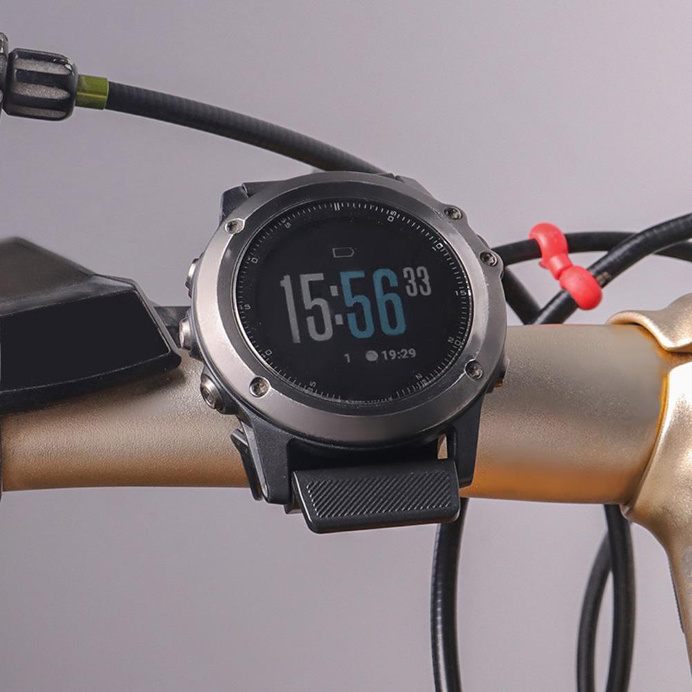 20/22/26mm Bicycle Stopwatch Mount Removable Bicycle Stopwatch Holder MTB Bike Stopwatch Base for Garmin