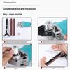1Pc Woodworking Angle Grinder Attachment for Sanding, Grinding, Rust Removal, Polishing, and Sharpening with Sanding Belt Conversion Bracket.