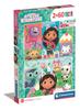 2x60 Piece Puzzle. Gabi's Cat House. Clementoni