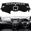 For Hyundai IX45 Santa Fe Sport 2013-2018 Car Styling Dashmat Dashboard Cover Mat Pad Dash Board Sunshade Carpet Rug Accessories