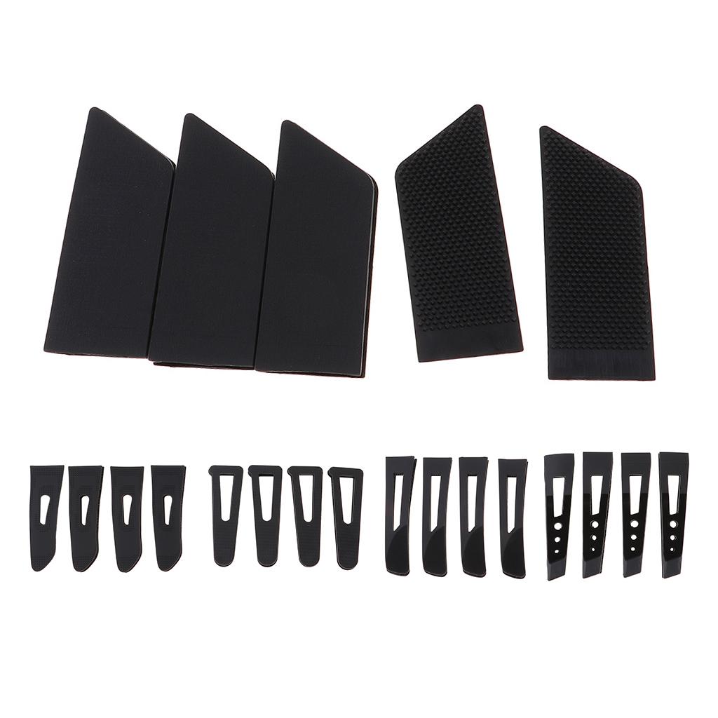 Plastic Cuff Tab Hook and Loop Tape Sewing Accessories for Knitwear Sleeve Adjustment Sports Clothing