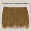 Flame-Retardant Synthetic Thatch for Indoor/Outdoor Decor & Scenic Areas