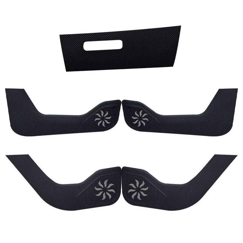 For Chery OMODA 5 -2024 2025 Car Door Anti Kick Pad Auto Glove Box Under Dashboard Side Edge Anti-Collision Sticker Decor
