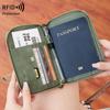 MDNGMDNG RFID Blocking Travel Passport Wallet