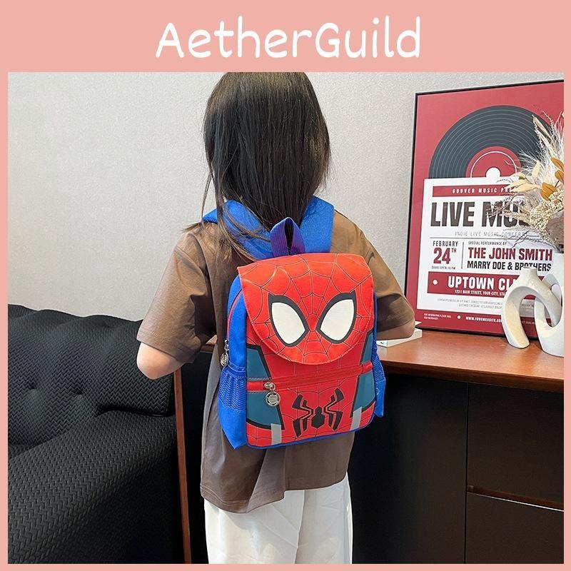 Kids Backpack Pattern With Anime Cartoon Design School Gifts Bag