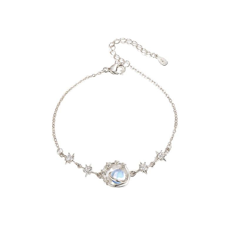 Fashion Temperament Planet shape Bracelet Women's Niche Design Student Girlfriend Versatile Hand Jewelry