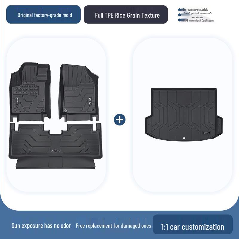 Volkswagen Lavida Pro Trunk Mat - Fits 26 Models, TPE Material, Tail Box Mat, Car Modification Accessory.