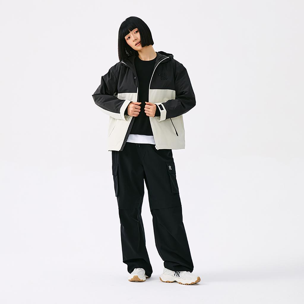 New MLB New York Yankees Basic Collection 25FW Jacket Unisex Deep Ivory 3AWJB0254-50CRD