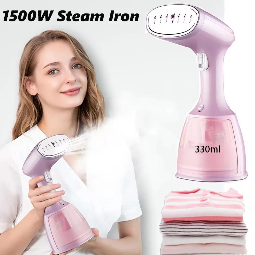 1500W Handdampfbügler 330ml Tragbare Kleine Elektrische Dampfbügelmaschine für Kleidung Für Zuhause und Reise