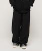 CARGOBROS Y2K Style Basic Oversized Training Pants (Black)