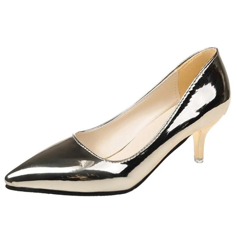 

Новые туфли на высоком каблуке женские туфли на тонком каблуке с острым носком сексуальные туфли для вечеринок женские большие размеры 33-43 модные женские 36