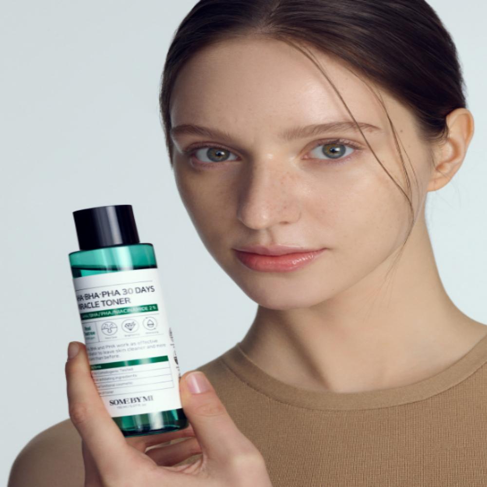SOME BY MI AHA-BHA-PHA 30 DAY'S MIRACLE TONER 150ml | Korean Skincare / Sebum Blackhead Whitehead Care / Skin Moisture