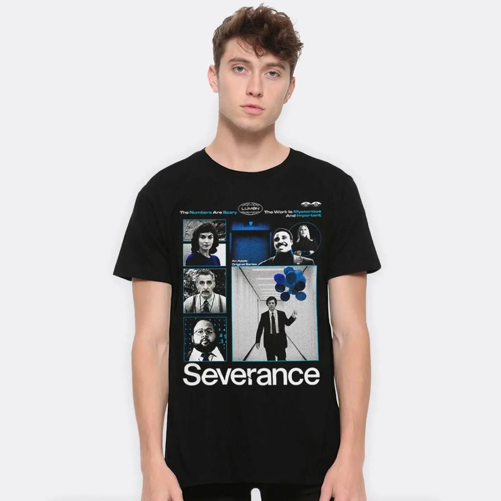 Severance Tv Series T Shirt Sizes Svr 591780 Vintage Versatile Designer Clothes Stylish Fashion Slightly Comfortable
