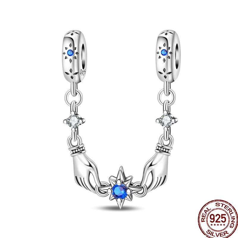 Copper Colorful Beads Youth Multi Series Shiny Inlaid Zircon Pendant Suitable For Pan Original Jewelry Gift