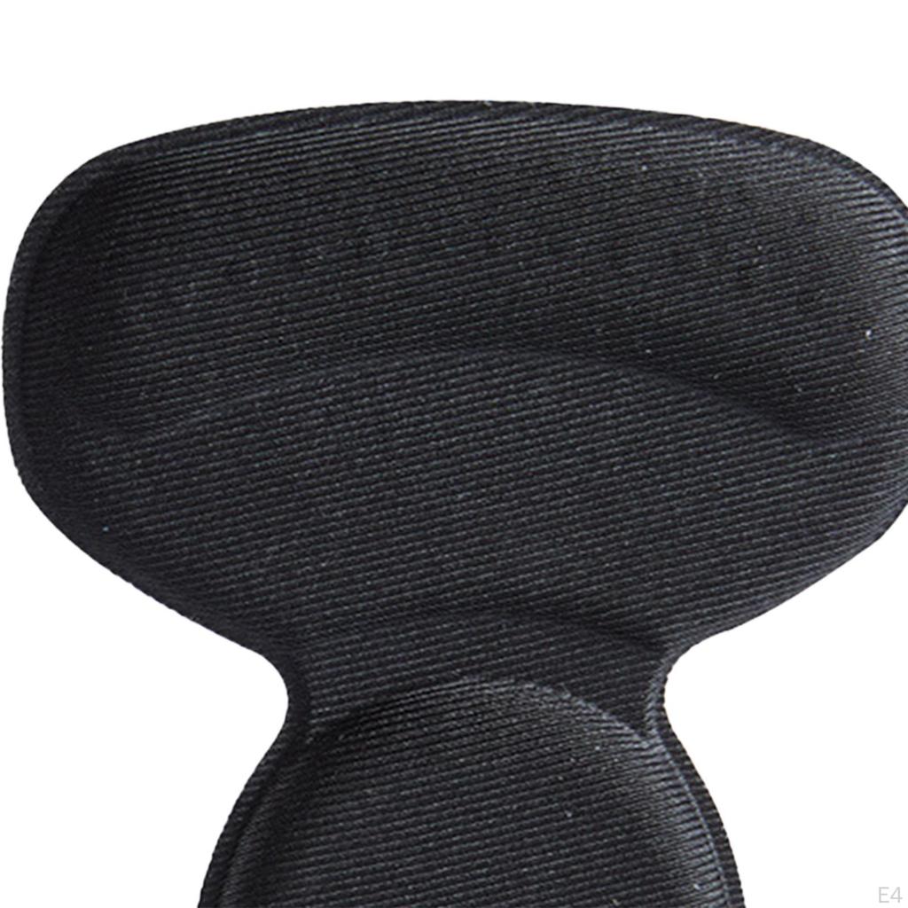 2 Pieces Heel Cushion Pads Guards Liners Inserts for Loose Shoes