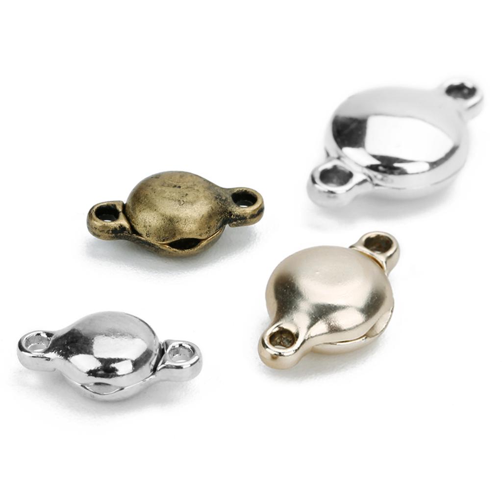 5 Sets/Lot 8x14mm 11x20mm Strong Magnetic Clasps For Jewelry Making Connectors Handmade DIY Necklace Bracelets High Quality