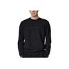 Li-Ning Plain Letter Print Pullover Sweatshirt Men Tops Black AWDSA49-1