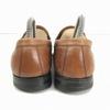 FREUDEN HIROKAWA Leather Goodyear Welt Coin Loafer 26.5EE Brown Scotch Grain(USED)