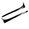 Car wing spoiler taiate spoiler side wing sticker made of ABS material with double-sided self-adhesive tape for 7 MK7 2014-2017