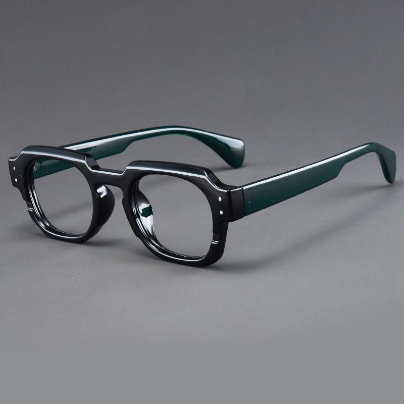 Casual Men's Reading Glasses Fashion Large Square Frame Far Sight Eyewear Plus Diopters Classic Vintage Presbyopic Glasses