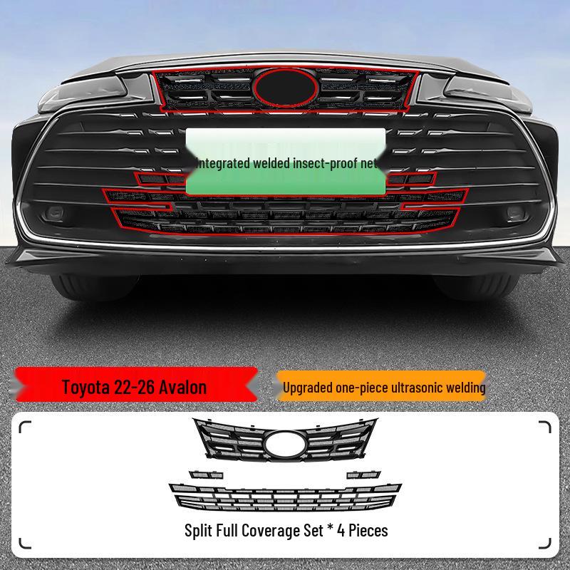 Toyota Avalon Front Grille Anti-Insect Net & Decorative Strip