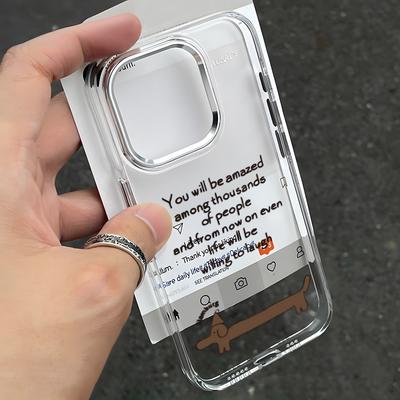 Transparent Phone Case for iPhone 11 12 13 iPhone 13 14 15 Pro 15 16 Pro Max Samsung A15 A16 A25 A26 A55 A56 S25 S24 S22 S23 Ultra S25 Edge