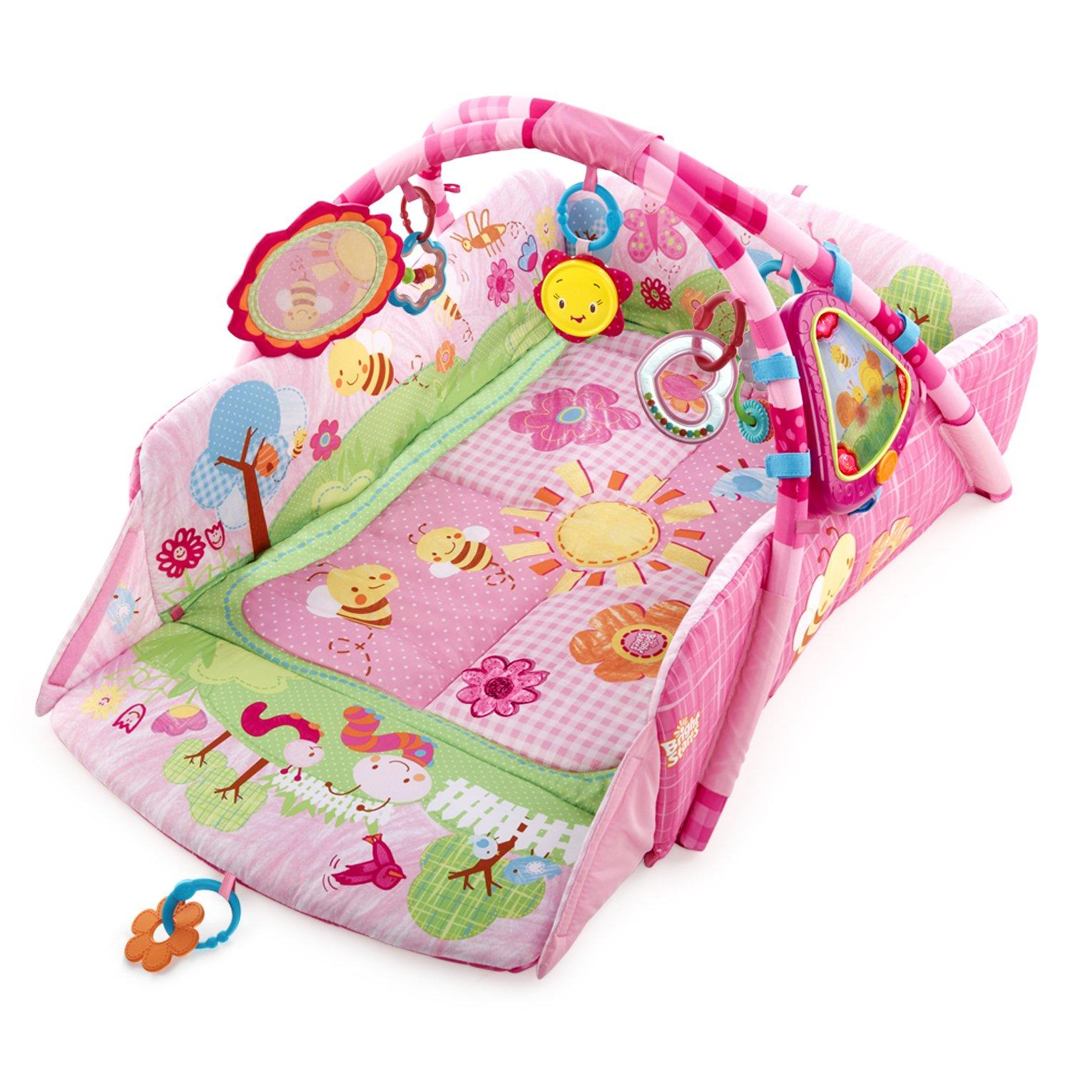 

Яркие старты Игровая площадка Садовый вентилятор от Kids II Baby s (9298) розовый