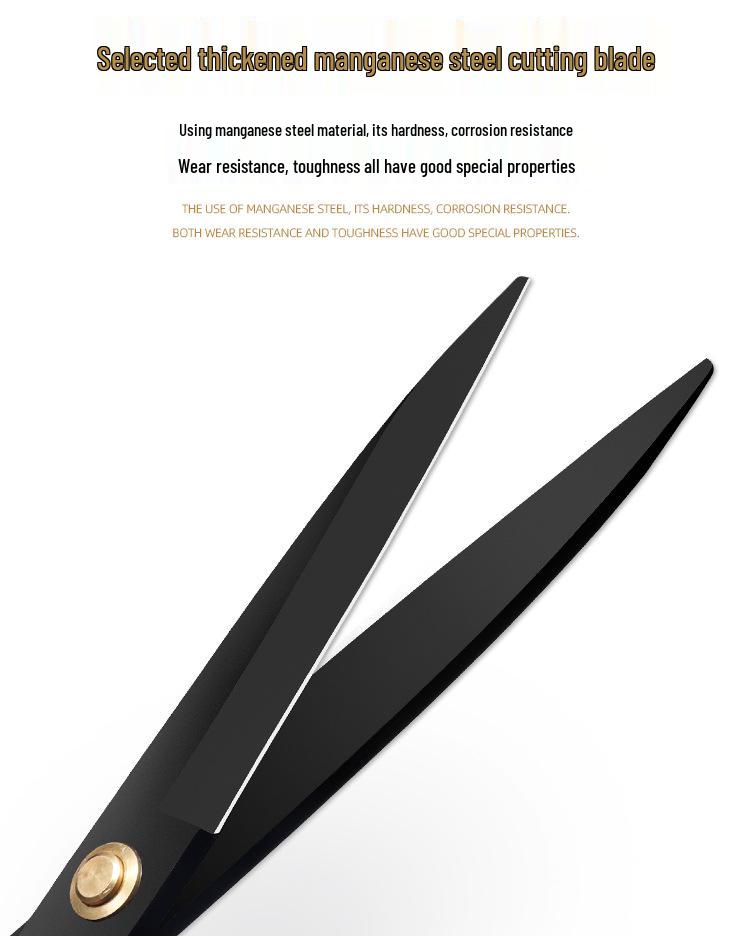 Multi-Size Manganese Steel Tailor Scissors – Cuts Various Fabrics