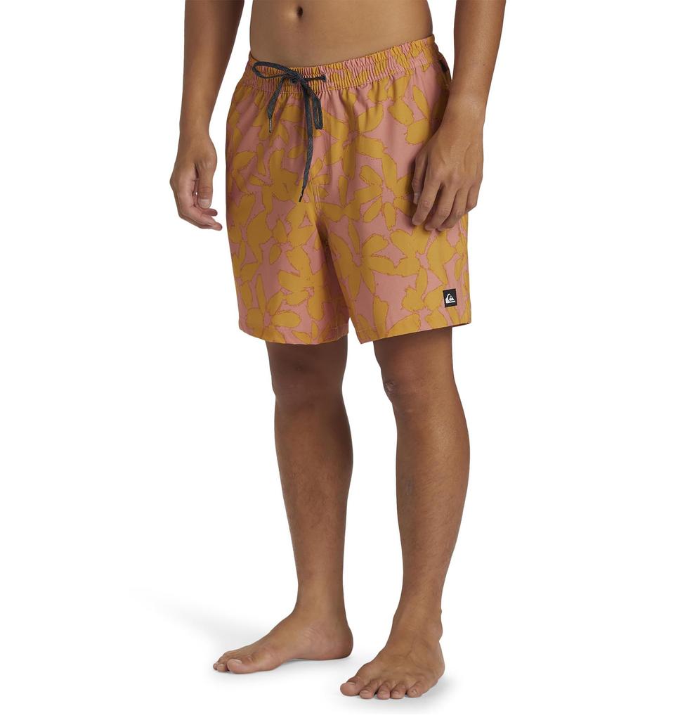 Quiksilver Men's MJR6 All-Over Print 4-Way Stretch JAM Board Shorts
