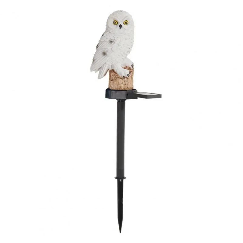 Solar Owl Garden Light Shaped Solar Light Weather Resistant Owl Solar Light for Garden Patio Decor with Automatic Patio Decor