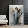 Blue Angel Spiritual Charm Blue Angel Spiritual Charm, 70X100 Cm, Black Aluminum Frame, 230 Gsm Matte Paper